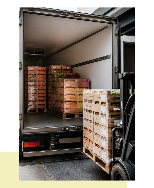 Перевозка сельхозпродукции на паллетах с доставкой в Россошь